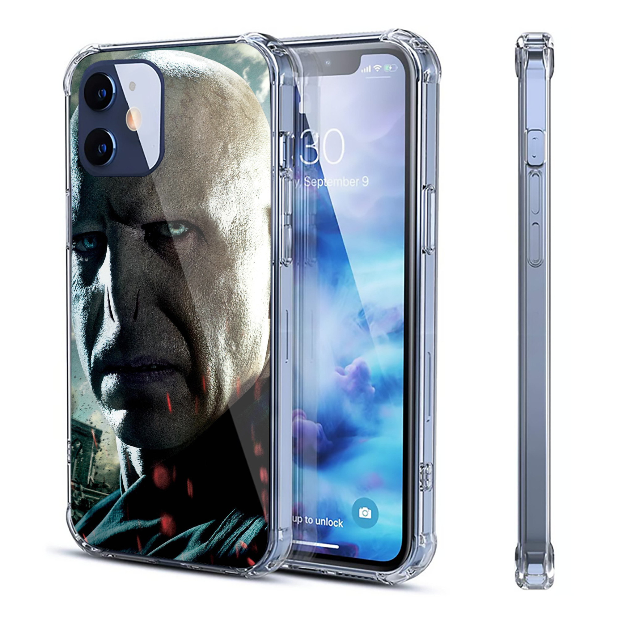 （画像用） Harry Potter ハリー・ポッターシリーズ 【iPhone 12シリーズ対応】透明スマホケース（クリアソフトケース）